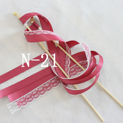 Transfronterizo de estilo europeo campana de boda cinta colorida encaje Hada palo guirnalda decoración césped FIESTA DE CALENTAMIENTO Decoración