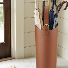 大容量皮革装长雨伞桶收纳架家门口家用商用创意雨伞筒入户门其他