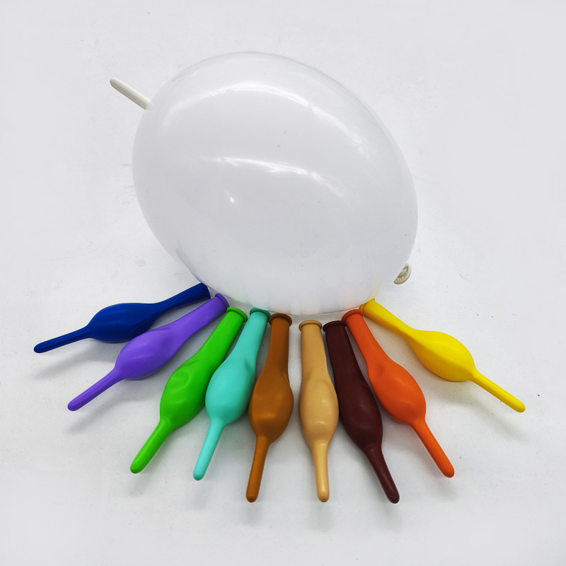 Bolas de cola de belleza de 6 pulgadas 10 pulgadas 12 pulgadas fiesta de cumpleaños mate al por mayor matrimonio amor decoración cola de aguja