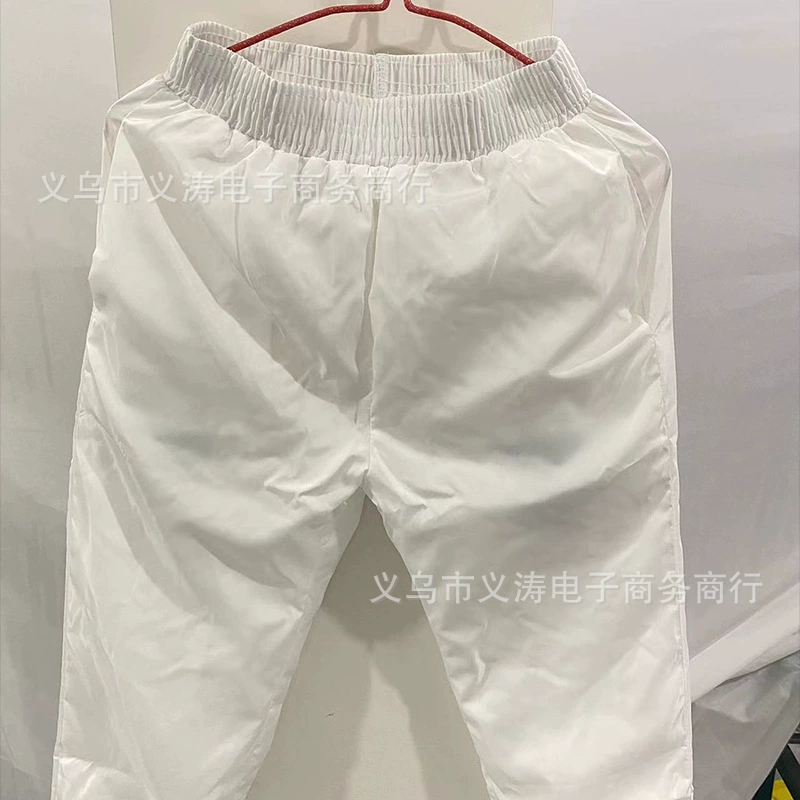 Light-Up Couple Outfit Set, White LED Hooded Jacket & Matching Bottoms, European Catwalk Style