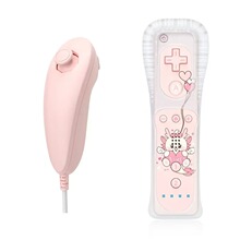 WII新款手柄wii左右手柄 wii手柄 wii游戏无线手柄 wii弯柄手柄