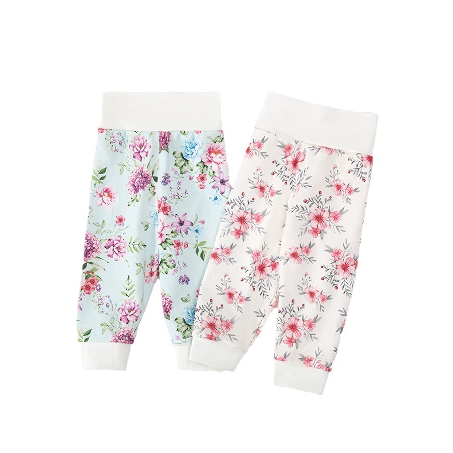 Pantalones infantiles de cintura alta leggings pantalones impresos estadounidenses pantalones grandes PP pantalones transfronterizos Amazon al por mayor personalizados