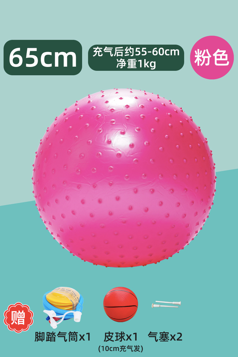 Entrenamiento sensorial infantil tactile masaje yoga bola de dragón juguetes de pelota equipo de acondicionamiento físico granular jaula bola de dragón