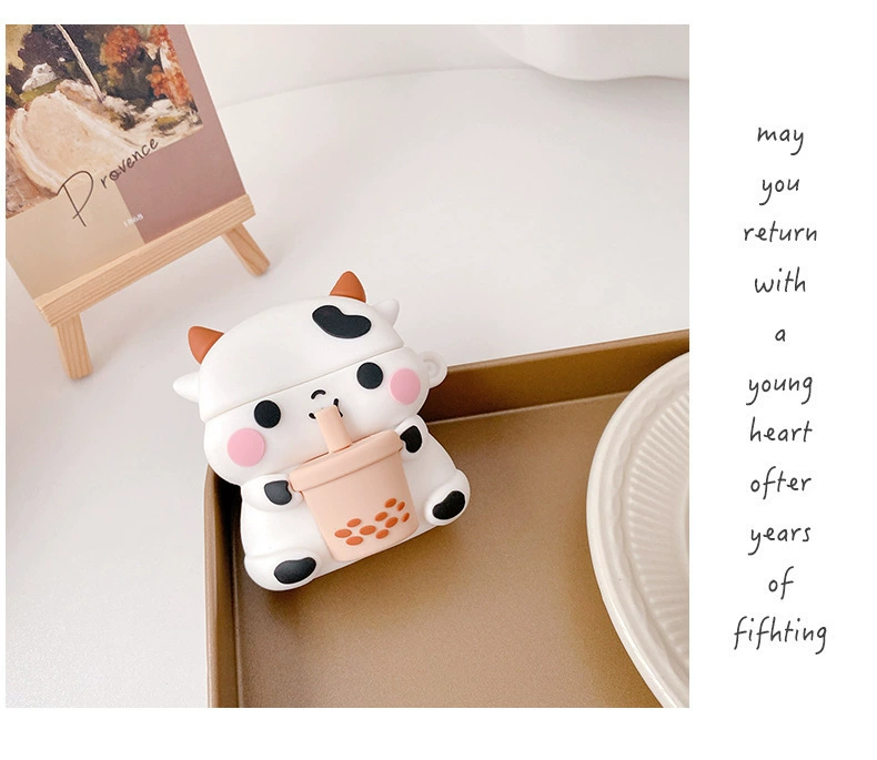 Apple, cute compatible cartoon protective case, wireless headphones, bluetooth