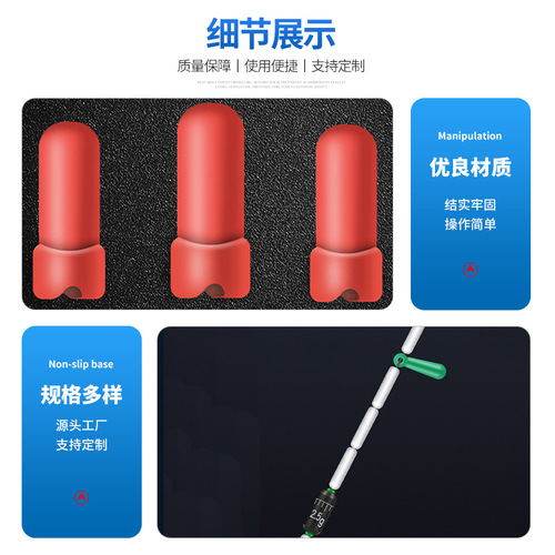 7+2 silicone space beans, invisible aquatic plants, bionic cylindrical competitive beans, bulk fishing accessories, space beans