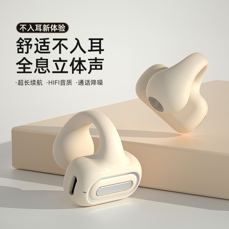 L-Air 7 360 Panoramic Sound Open Ear Clip Headset Bluetooth Stable Release HiFi Surround Sound -2