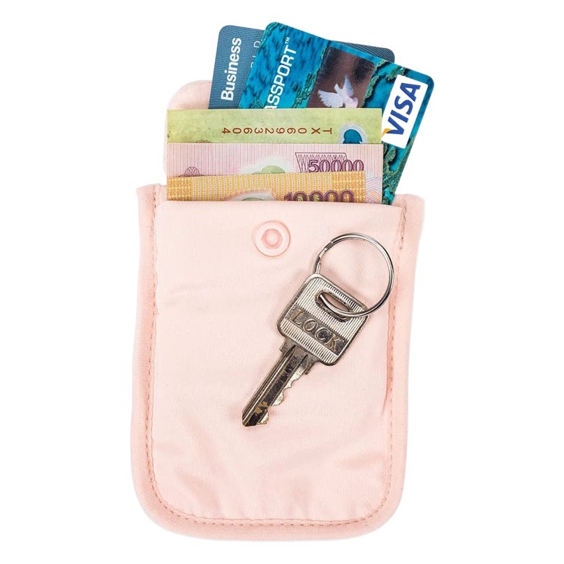 2 piezas spot al por mayor ropa interior de algodón monedero tarjeta bancaria bolsa de almacenamiento ropa interior antirrobo invisible ultrafina tarjeta pequeña