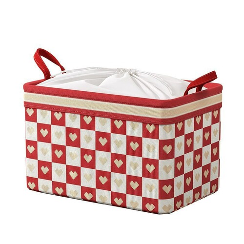 Household Handheld Basket Storage Box Bedroom Clothes Fabric Storage Box Children's Toy Storage Box Wholesale