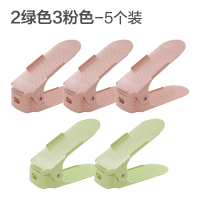 Double-layer shoe bracket simple home dormitory shoe storage space-saving shoe rack bracket partition board shoe cabinet
