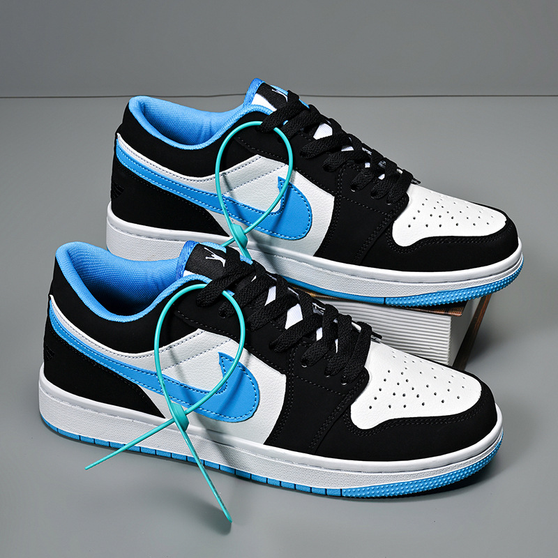 Putian spring and summer friction makes noise, black and white panda women's children's casual sports shoes, men's sea salt blue men's sneakers, trendy shoes