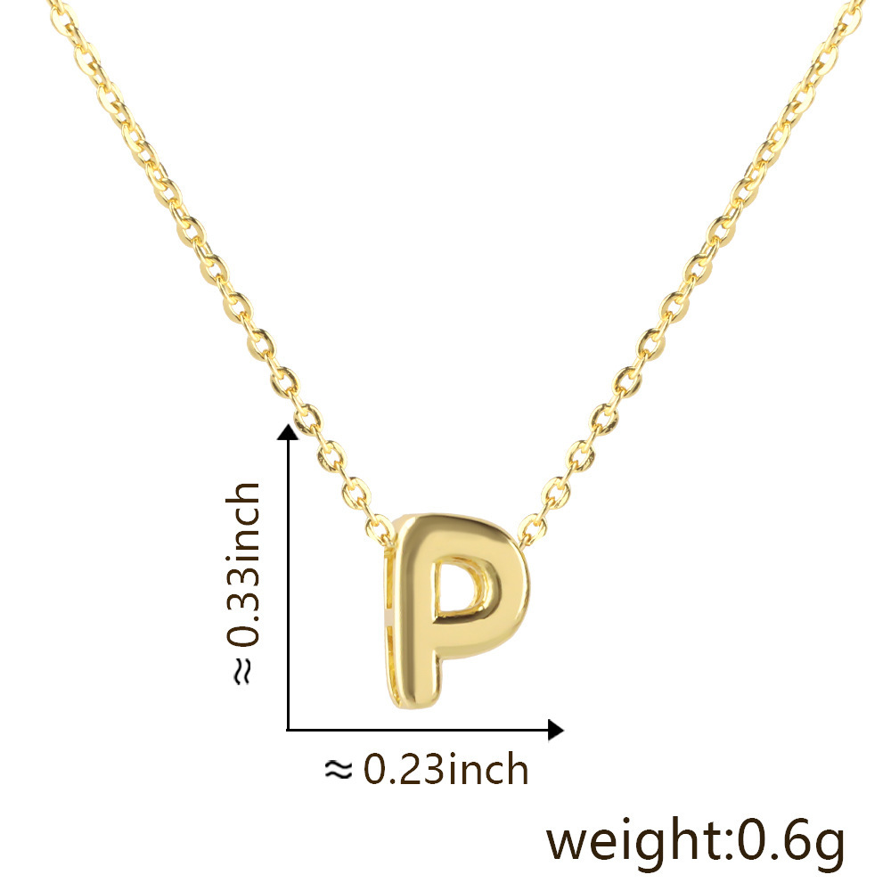 2g Weight Pendant Jewelry Making Type 5.5*8.4mm Jewelry Making Size DIY Jewelry Accessories Classification 1 Piece Quantity Copper Material Letter Pattern All Seasons Season Polished Finish Plating Design Simple Style, Classic Style Style 1 Piece 5.5*8.4mm Copper Letter Polished Pendant DIY Jewelry Accessories 18