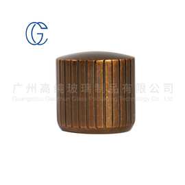 工厂批发玻璃香水瓶配套外盖金属锌合金外罩15卡口化妆品瓶盖