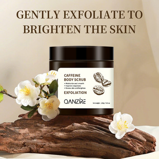 Cross-Border Full English Coffee Scrub Caffeine Body Scrub Coffee Body Scrub Bath