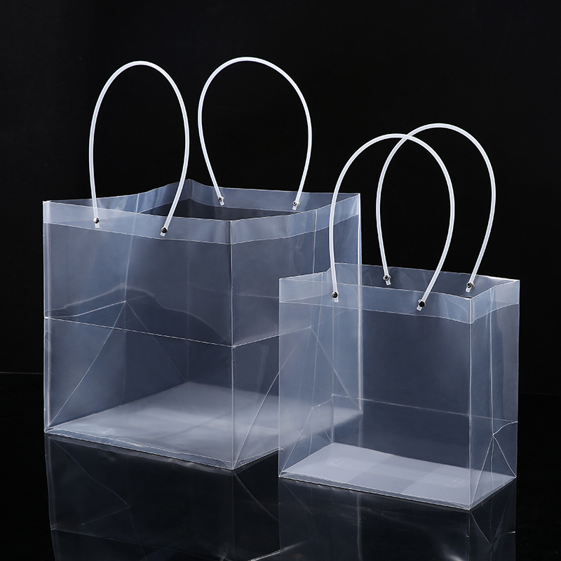 高透手提袋礼品袋三八节母亲节礼盒包装鲜花蛋糕甜品喜糖伴手礼袋