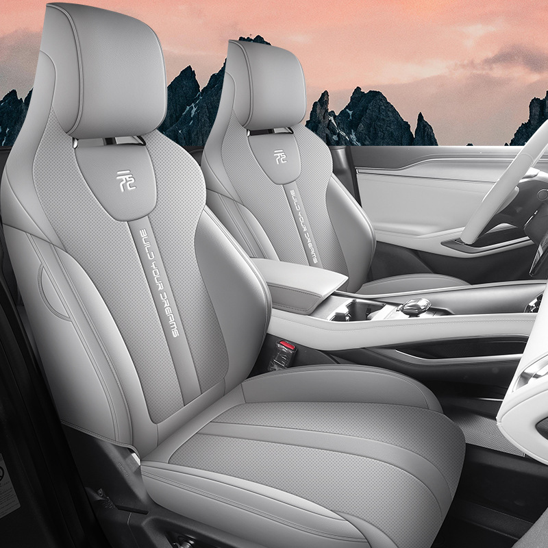 Seat Cover, BYD Modelə uyğun (Original) oturacaq örtükləri - gray