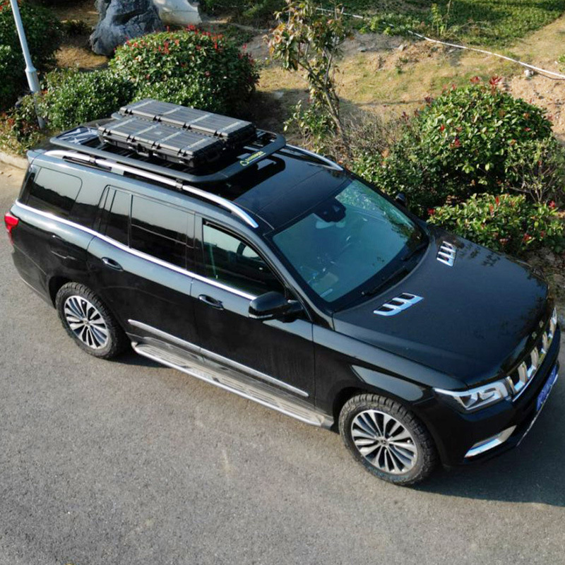 Beijing Bj90 Roof Rack, Roof Box, Ladder, Mountain Climbing, Original Outdoor Off-Road Vehicle Modified Roof Platform