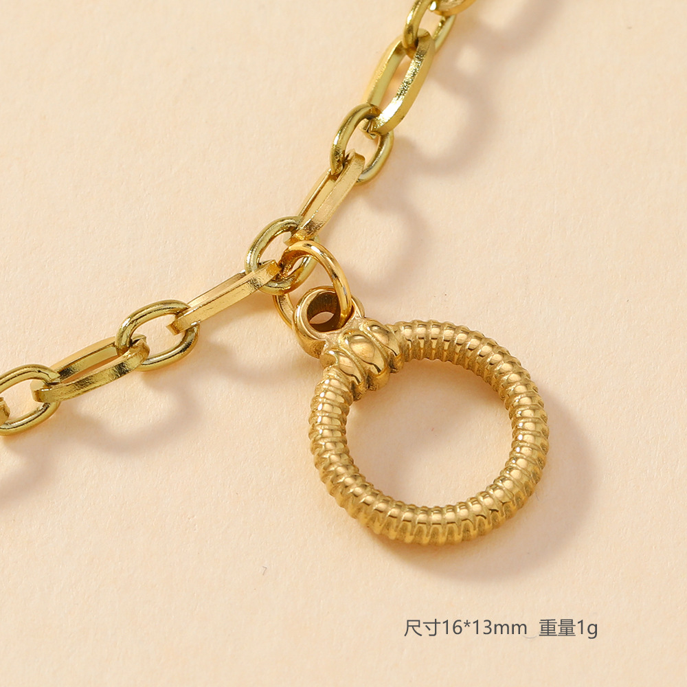Colgante único Joyas de fundición de acero inoxidable transfronterizas Amor Girasol redondo Concha Xingyue Accesorios de pulsera de collar de bricolaje image 4