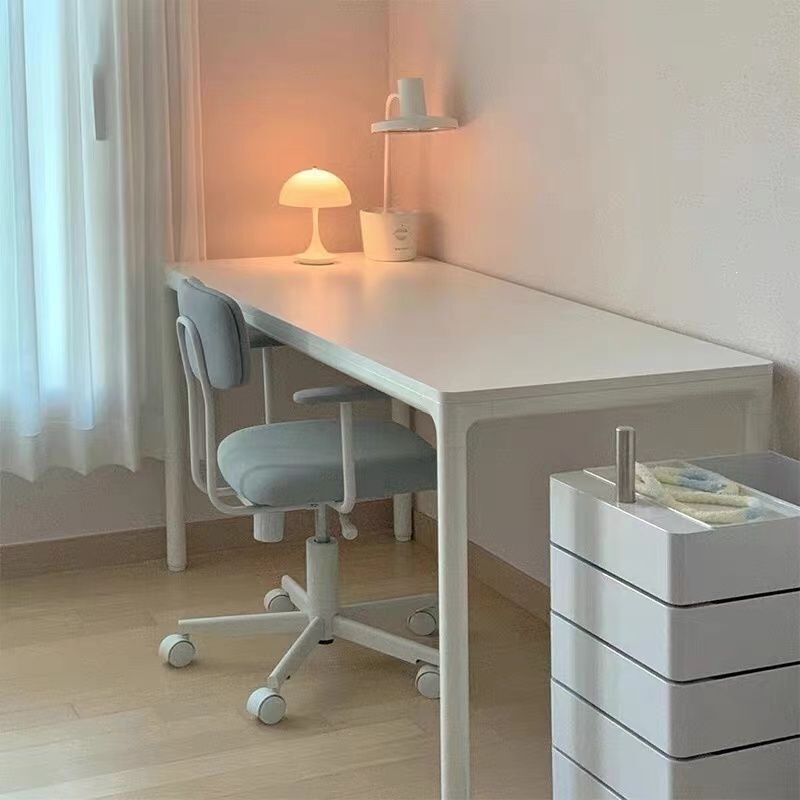 Nordic-style minimalist luxury computer desk, gaming desk, writing desk, office desk, solid wood table for rental and home use
