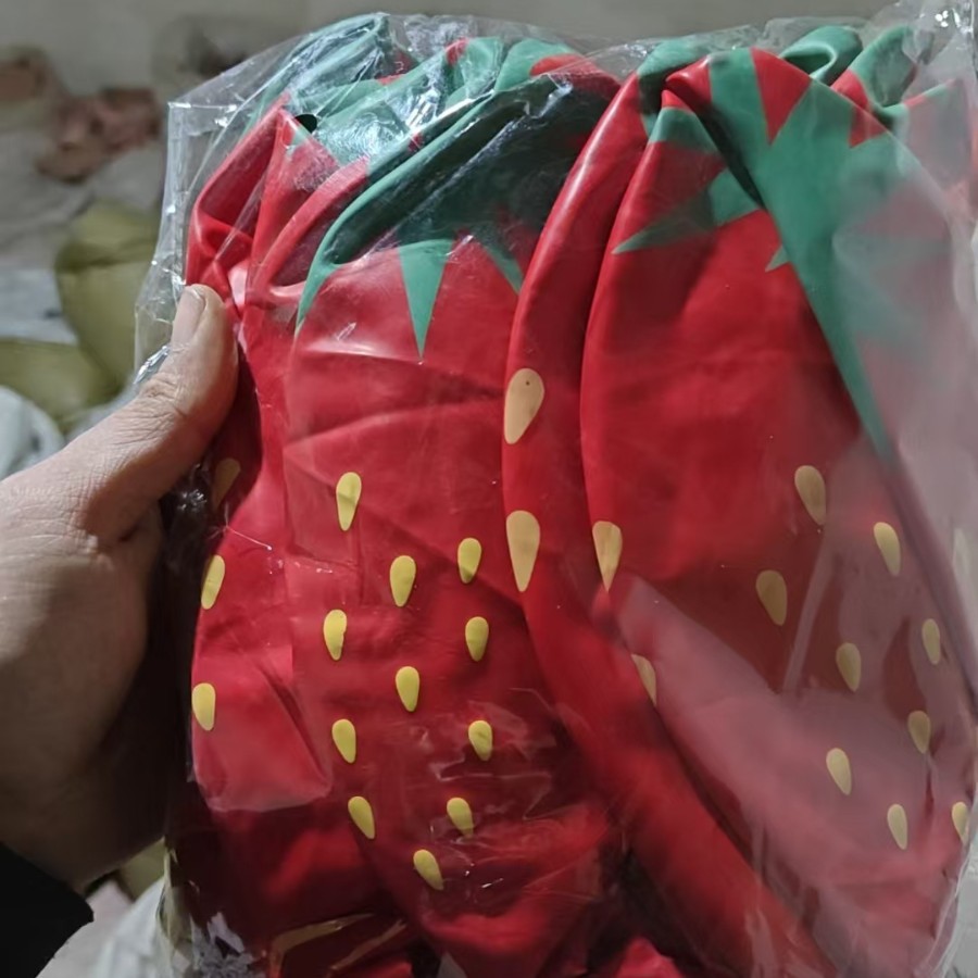 Красная клубника, 36 дюймов, 10 шт