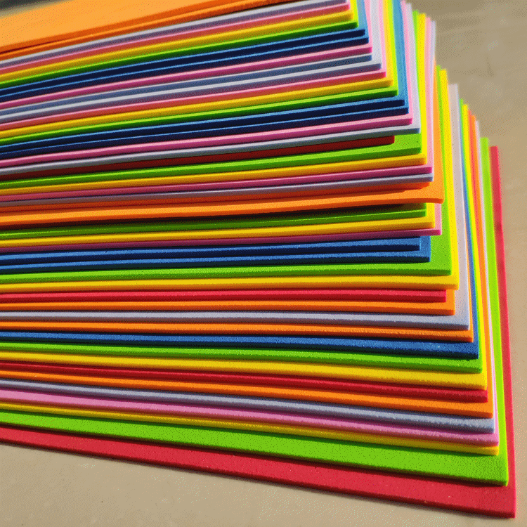 厂家直供EVA颜色片材，PE发泡,eva发泡内托 橡胶发泡棉内衬泡沫板