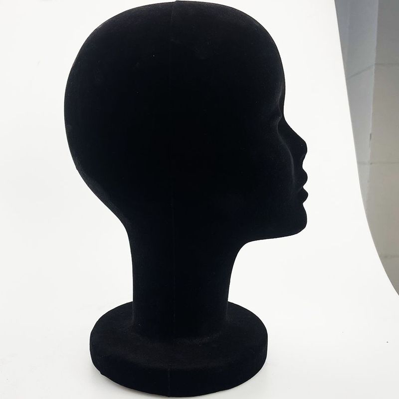 泡の頭の型のかつらの泡の毛の娘は毛の形を修理します。|undefined