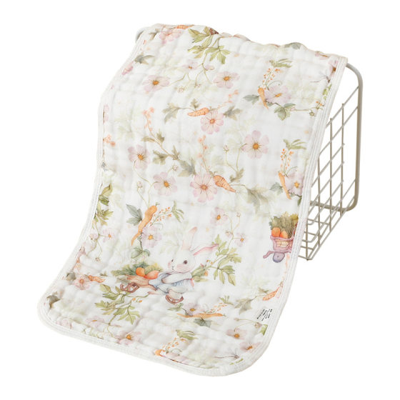 Baby's Square A 6-layer Gauze Pure Cotton Cartoon Soft Absorbent Sipe Children's Bath Towel Baby's Face Towel