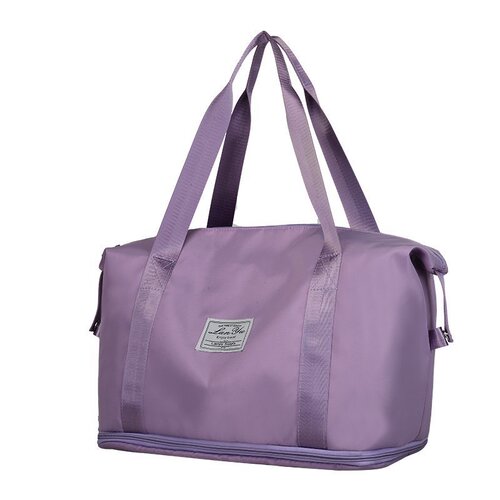 Short-distance portable travel storage bag, women's dry and wet separation swimming bag, yoga fitness bag, shoulder duffel bag, airplane bag