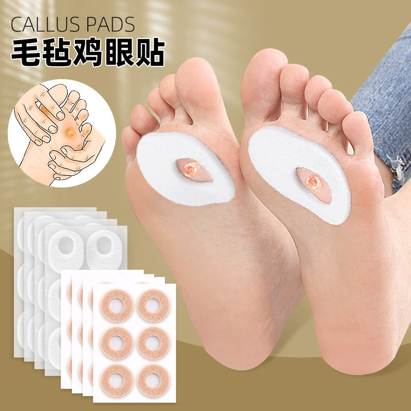 Новые фетровые натоптыши Бесплатные наклейки мозоли ног противоболезненные противоизносные наклейки подошва Невидимые защитные наклейки амортизирующие наклейки на пятку