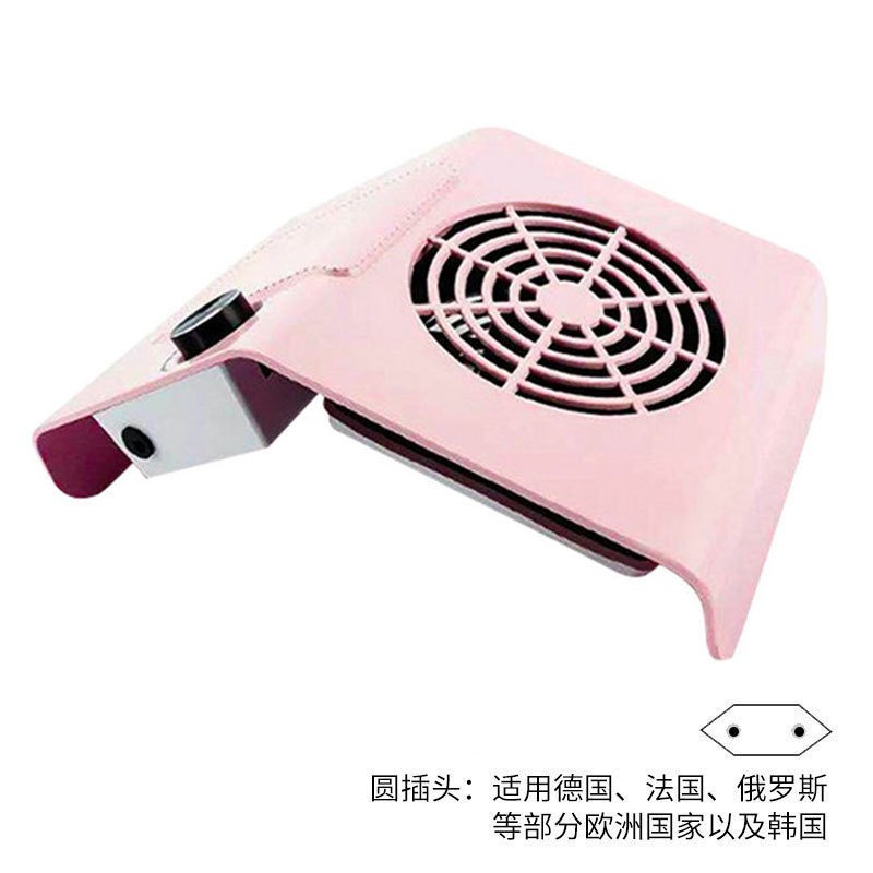 Aspiradora de uñas aspiradora de doble ventilador de escritorio de 80W aspiradora de polvo de uñas de alta potencia máquina de uñas transfronteriza