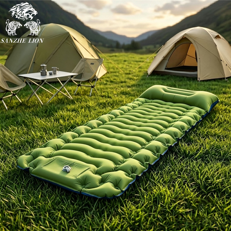 Cross-border camping TPU inflatable mat, lightweight and convenient inflatable mat for individual soldiers hiking, outdoor camping and mountaineering mat Cross-border camping TPU inflatable mat, lightweight and convenient inflatable mat for individual soldiers hiking, outdoor camping and mountaineering mat