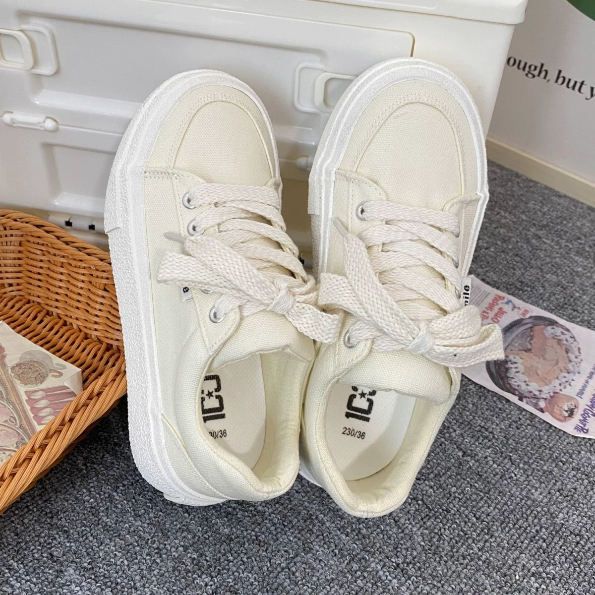 2024 Весенний и Осенний Новый Толстый Подниз Обувь