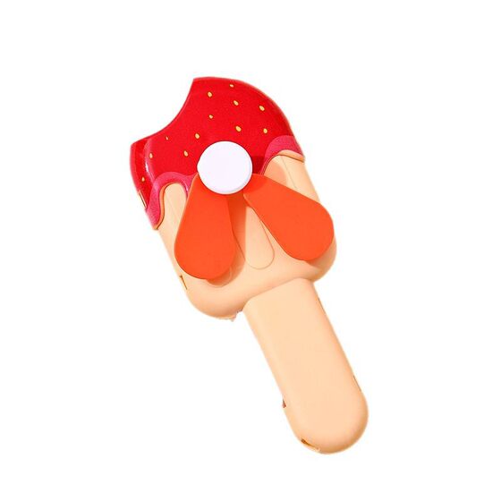 Manual small fan summer popsicle ice fruit hand fan mini hand pressure hand fan stall toy