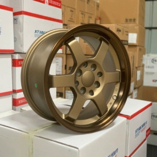 15inch Car Wheel Hub Modified Aluminum Alloy Te37 Steel Rim Suitable for Honda Fit Volkswagen Santana Jetta Wheel Hub