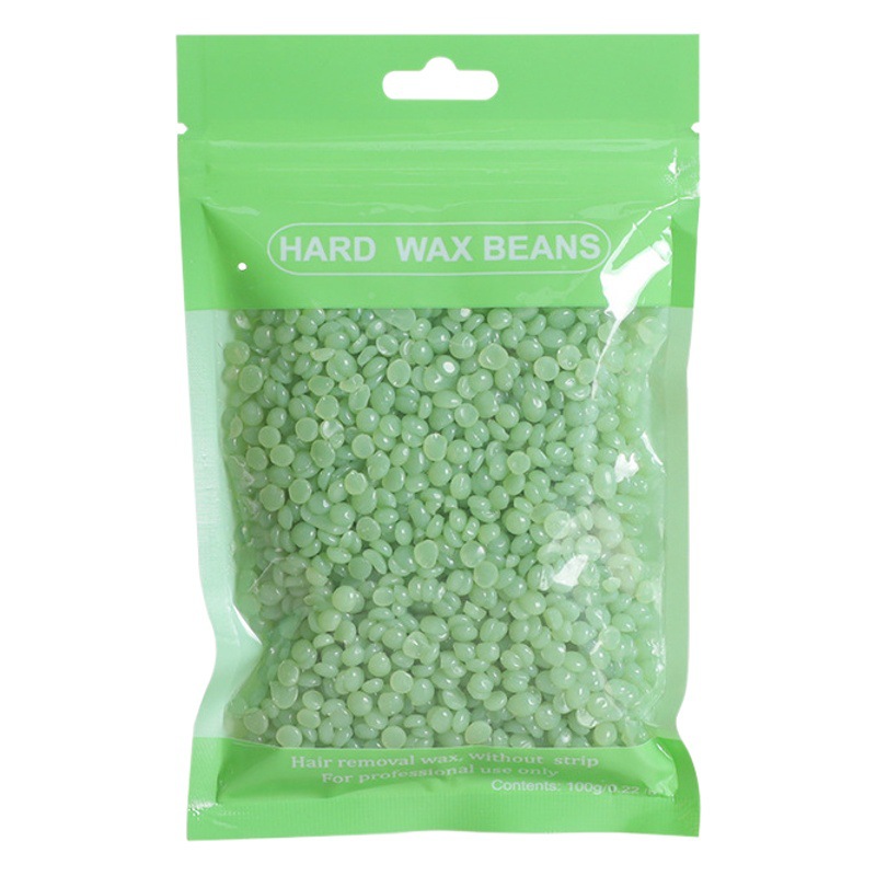 Hair removal beeswax bean Hard Wax Beans100g bag private underarm whole body hair removal hot Wax cross-border neutral