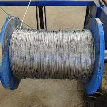 热镀锌钢绞线电力专用钢绞线鱼塘虾塘农用大棚钢丝电力通信钢绞线