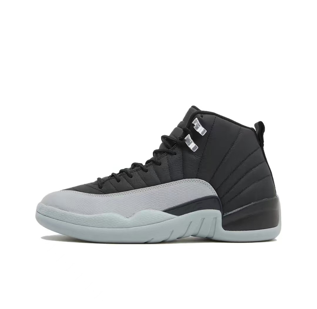 Tenis Retro de Básquetbol para Hombre AJ12, Cuero Sintético y Caucho, Antideslizantes