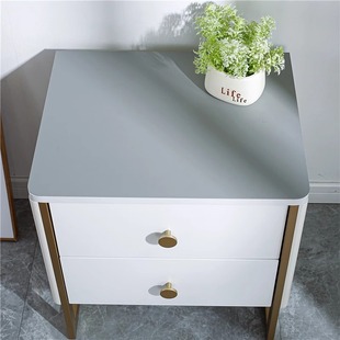 Bedside Table Cover Cloth Waterproof Anti-scalding Mat 2024 New Table Mat Cloth Desktop Dust-proof Protective Cover PVC Table Road