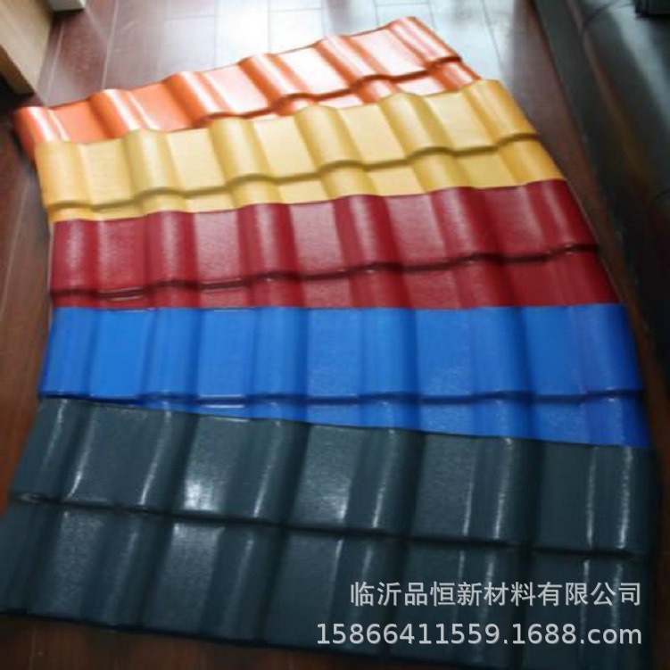 费县asa树脂瓦莒南pvc树脂瓦厂家PVC塑钢瓦厂房瓦临沭塑料一体瓦