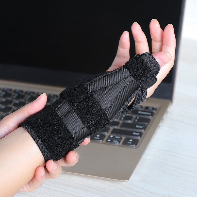 Cross-Border Fitness Wristbands, Adjustable Wrist Support Braces, Tendon Sheath Thumb Protection Gloves, Breathable Wristbands
