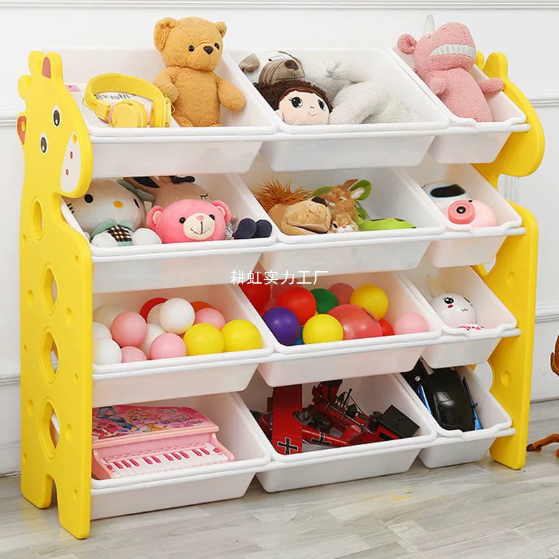 Toy, storage system, plastic children's dinosaur, multilayer storage box for kindergarten
