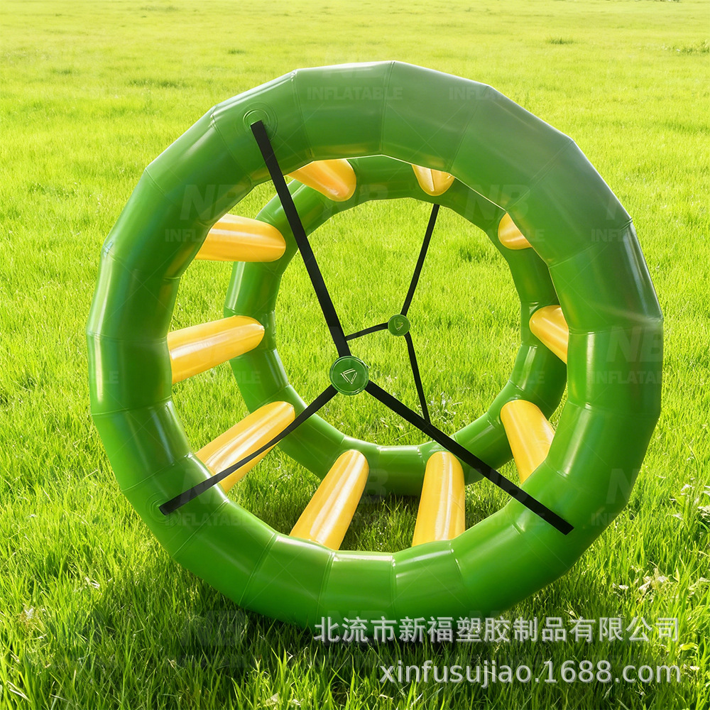 Juguetes acuáticos inflables rueda caliente flotante para niños caminadora de aire cerrado al aire libre entrenamiento piscina instalaciones de parque