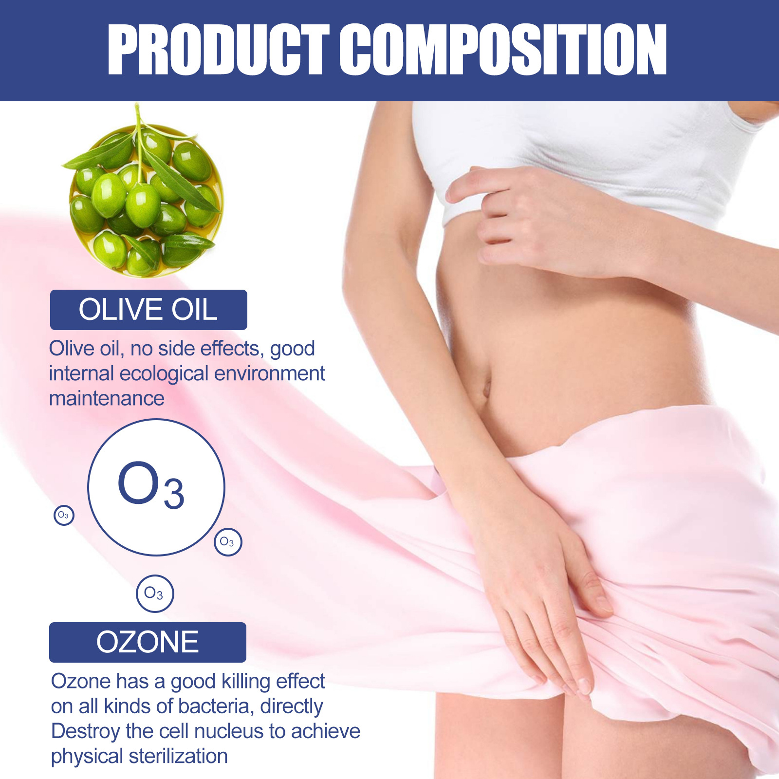 Le liquide de soin pour le corps pour femmes South Moon est une solution nettoyante pour la peau douce, non irritante et inodore pour les femmes._voghion.com