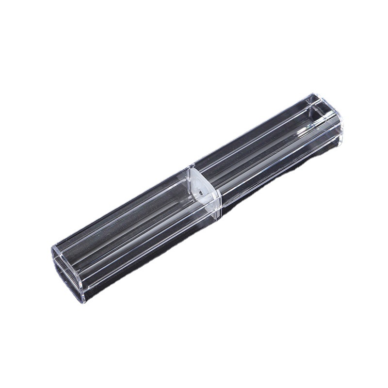 Acrylic box, metal ballpoint pen, diamond pencil case for office, Birthday gift 5