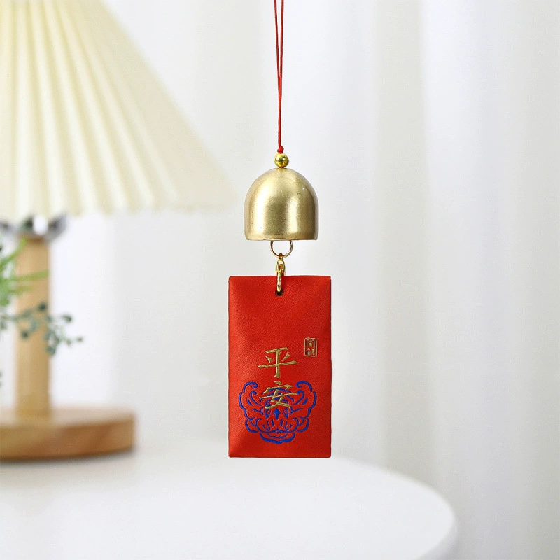 Новый маленький колокольчик, счастливая сумка, праздничные гаджеты, ветряной колокольчик из сплава, аксессуары «сделай сам» и аксессуары