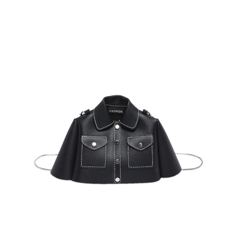 Camisas en forma de bolsas 2024 nuevo verano dopamina vestir con color caramelo nicho de diseño sensación de moda