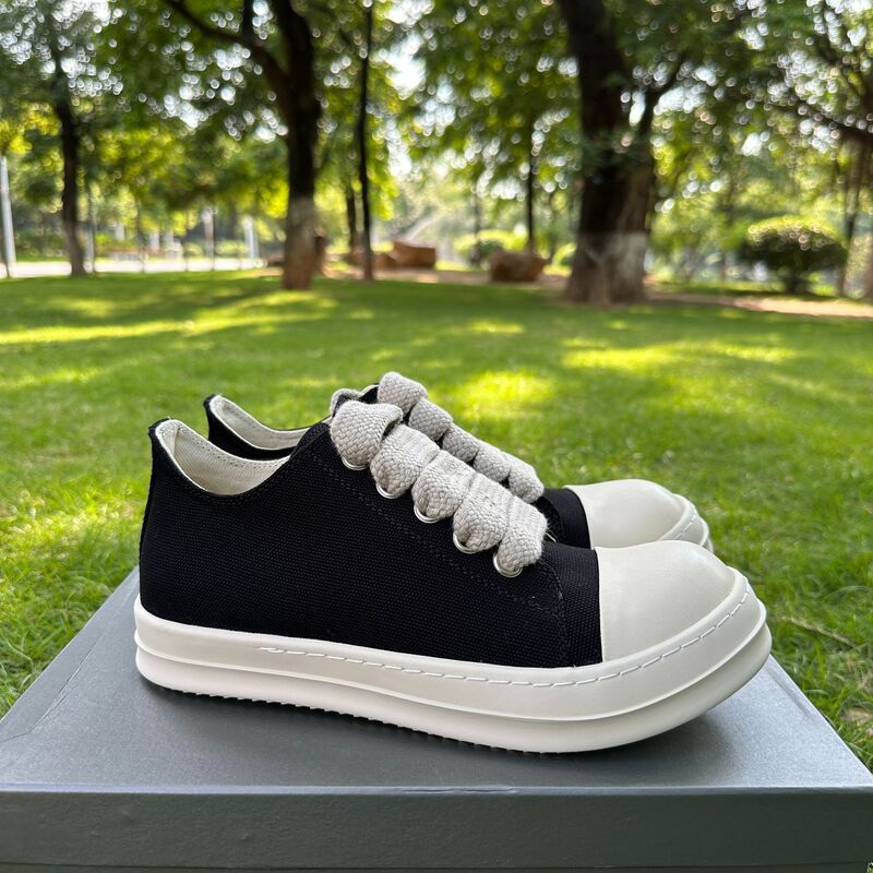 Ro Men's Low-Top Canvas Shoes, Fashionable and Versatile, Thick-Soled, Casual Sneakers, Dark High Street Couple Canvas Shoes Ro Men's Low-Top Canvas Shoes, Fashionable and Versatile, Thick-Soled, Casual Sneakers, Dark High Street Couple Canvas Shoes