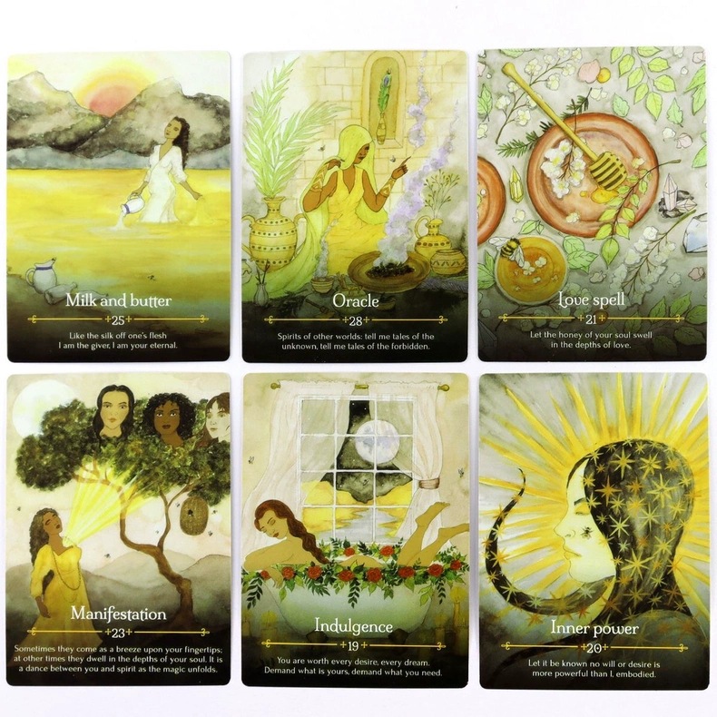Seasons Of The Witch Beltane Oracle Cards Divination Card Game_voghion.com