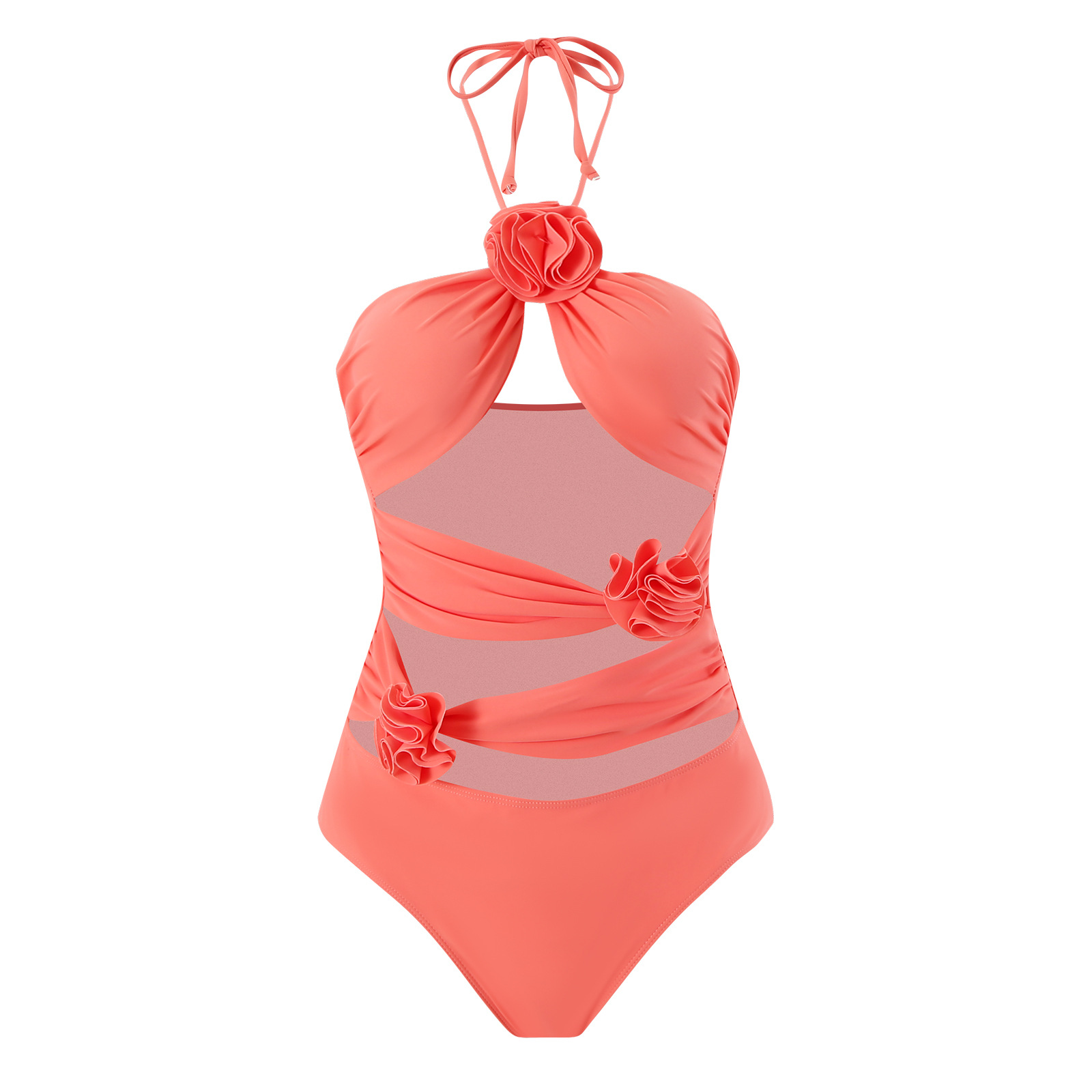 Femmes Élégant Style Classique Petites Fleurs Ensemble 2 Pièces Une Seule Pièce Maillots De Bain display picture 15