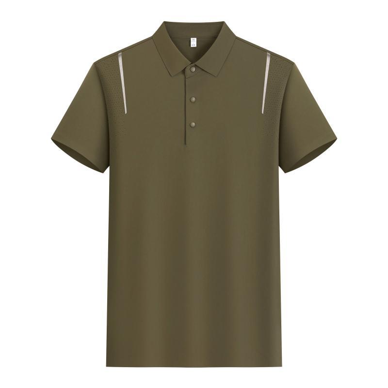 170G secado rápido camiseta polo camiseta de verano impresa logotipo de manga corta ropa de trabajo masculina y femenina ropa de grupo personalizada