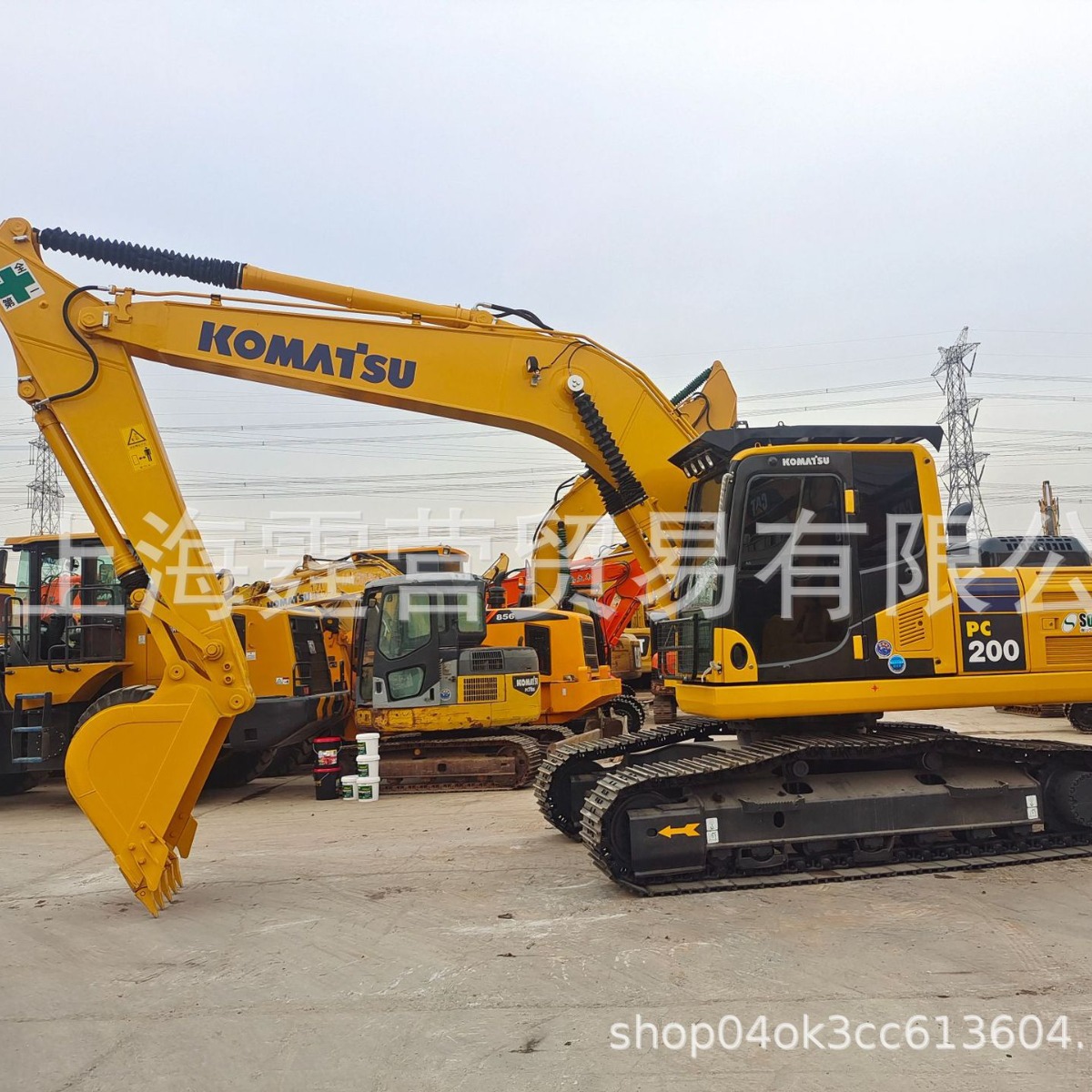 常年出口小松200-8N中型挖掘机 厂家直发 纯土方工程车  包运输